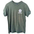 HUF Graphic T Shirt Mens Medium Green Streetwear Skate Tee
