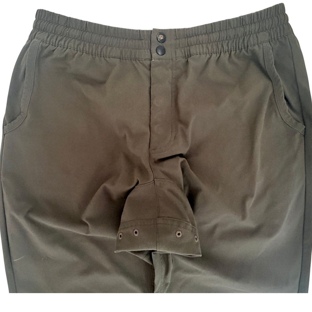 Nike Men's Green Oversized Activewear Pants — view 4