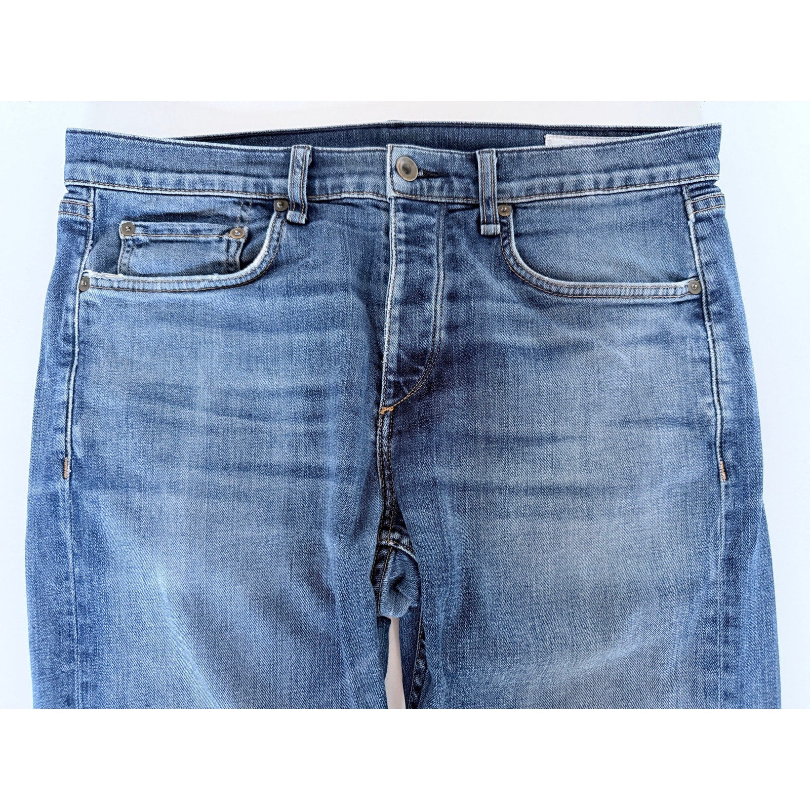 Rag & Bone Slim Fit Jeans Mens 32 Blue Denim Straight Leg Pants