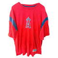 Los Angeles Angels T Shirt Mens 2XL Red MLB Majestic Baseball Team Logo Tee