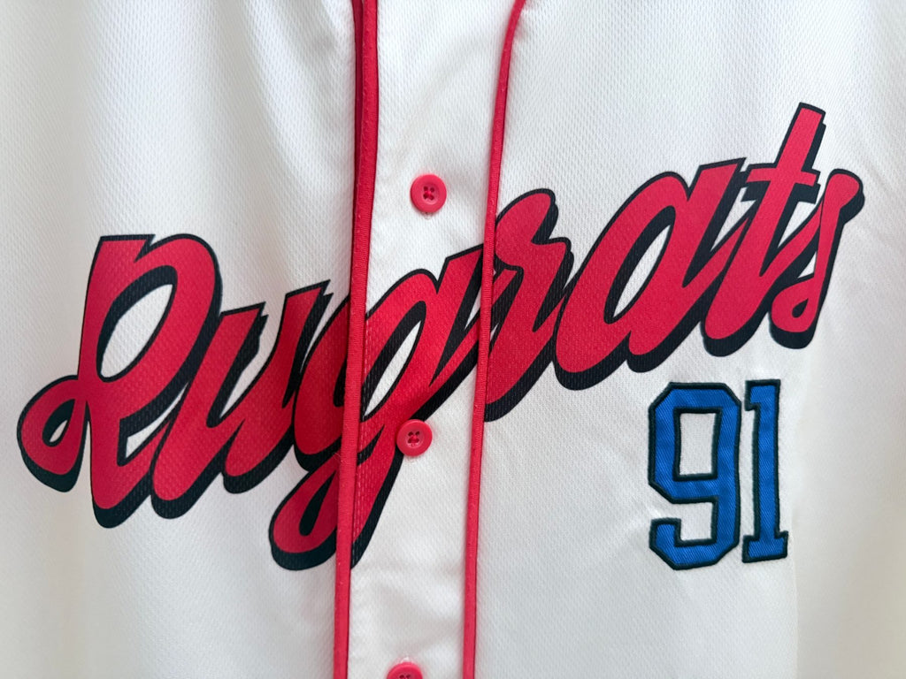 Nickelodeon Men's White Rugrats Baseball Jersey — view 4
