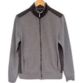 Hugo Boss Jacket Mens Medium Gray Full Zip Track Jacket Regular Fit Designer