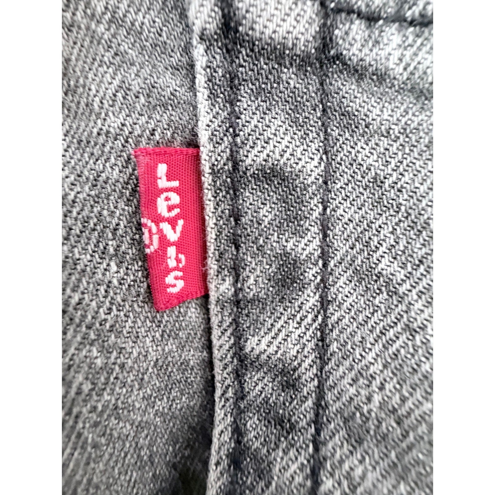 Levi's 511 Gray Slim Fit Jeans Mens 34x32
