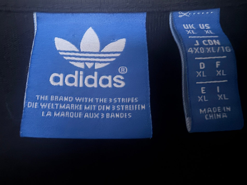 adidas Men's Black T-Shirt — brand label