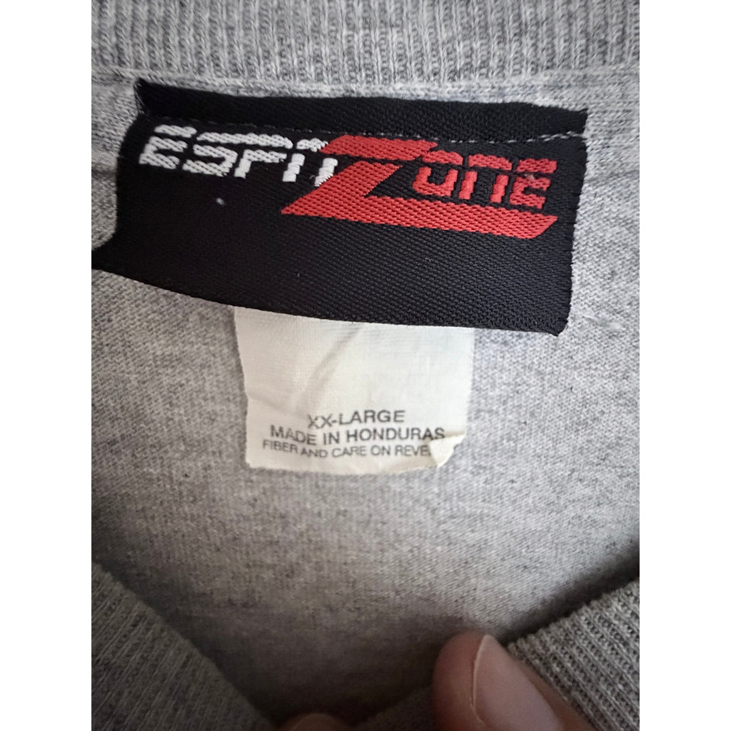 ESPN Zone Las Vegas T Shirt Mens 2XL Gray Graphic Tourist Sports Casino Tee