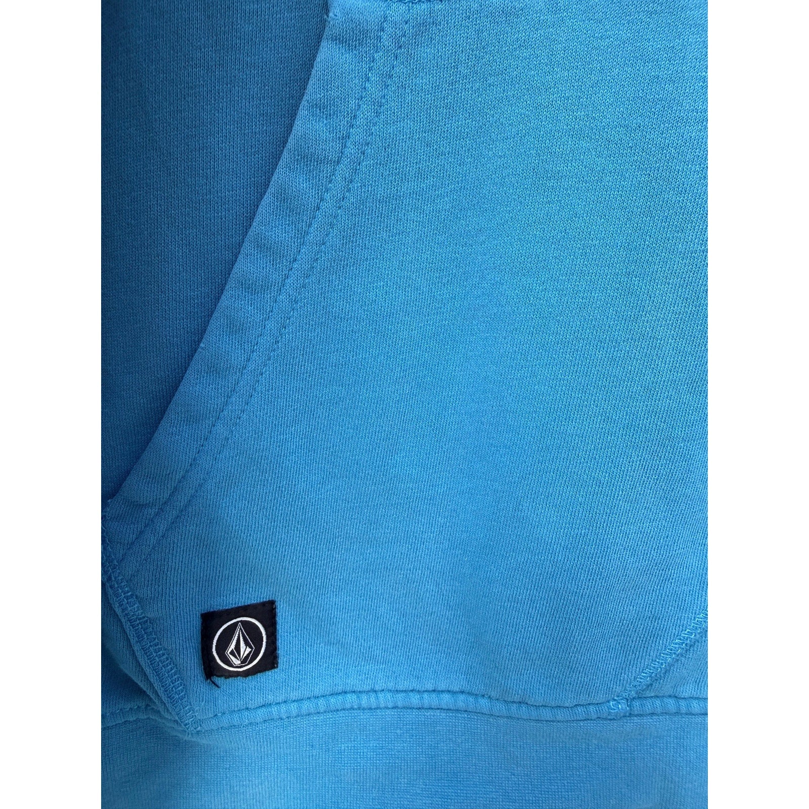 Volcom Pullover Hoodie Mens XL Blue Graphic Skate Surf Streetwear Sweatshirt