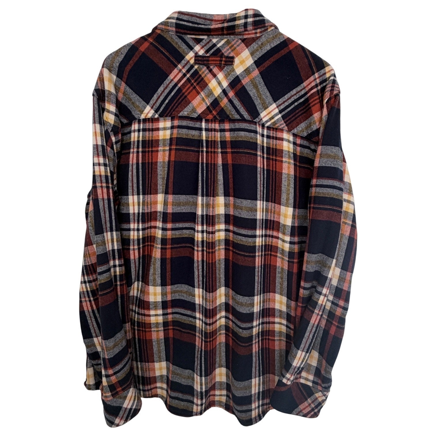 Legendary Whitetails Flannel Shirt Jacket Mens XL Plaid Corduroy Collar Shacket