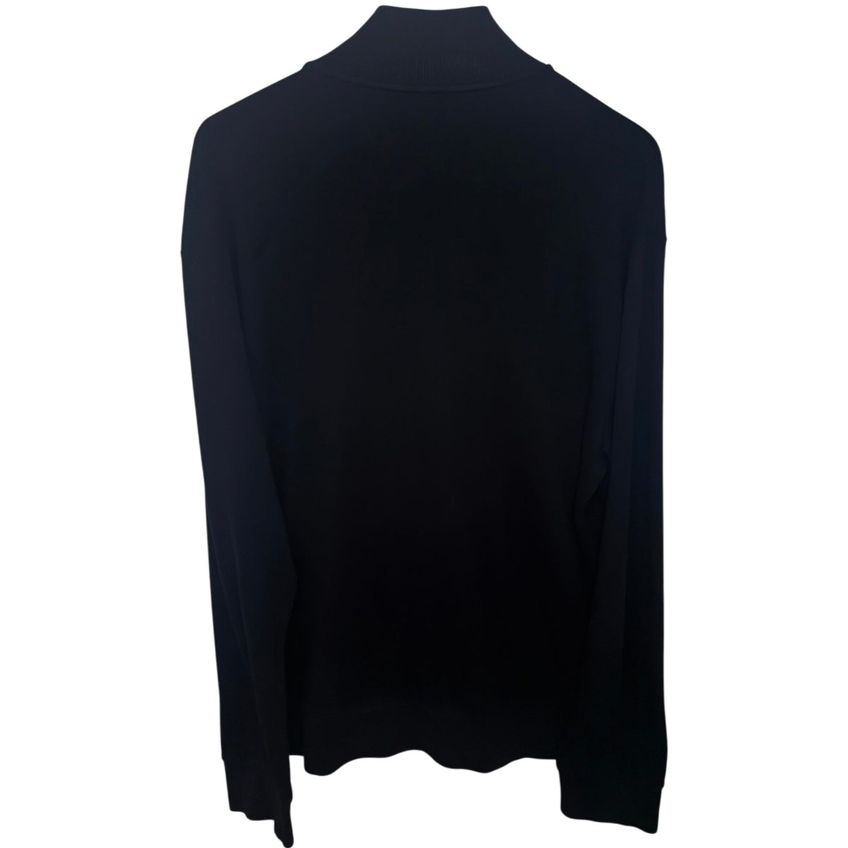 Polo Men's Navy Blue Colorblock Full-Zip Windbreaker Jacket — back view