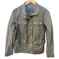 J Crew Womens Small Olive Green Utility Jacket Military Field Cotton