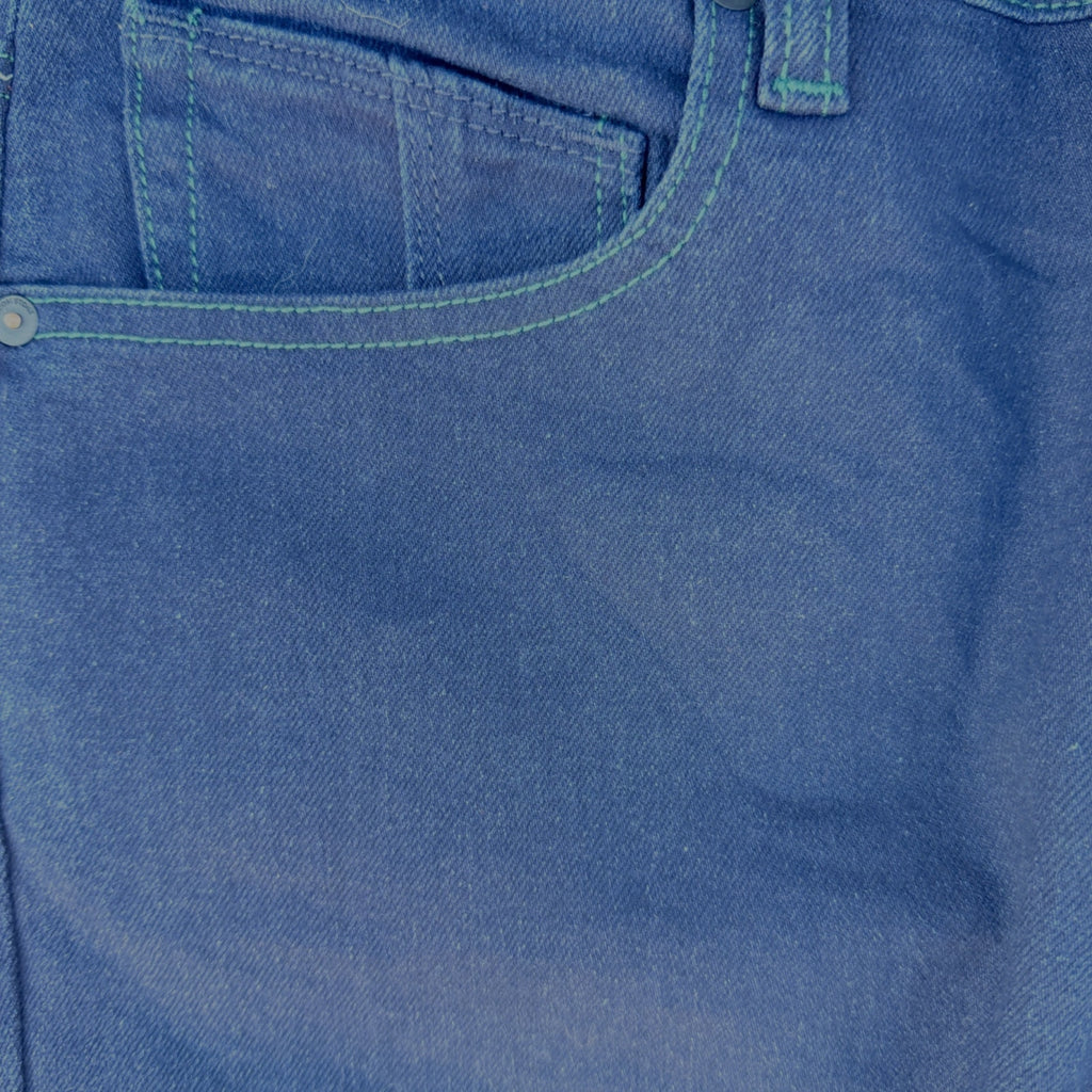Volcom Denim Jeans Mens 30 Dark Blue Straight Leg Skate Denim Pants