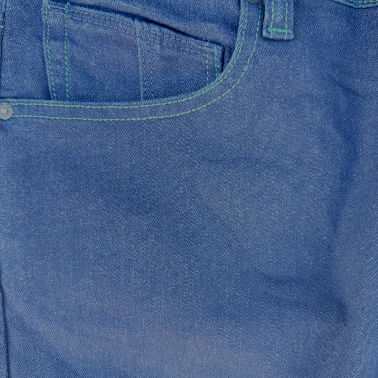 Volcom Denim Jeans Mens 30 Dark Blue Straight Leg Skate Denim Pants