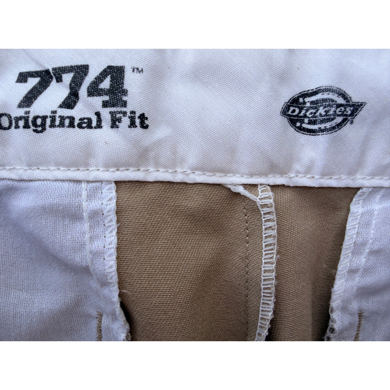 Dickies Tan 774 Khaki Work Pants Straight Leg
