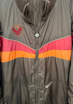 Quiksilver Men's Brown Colorblock Fleece Jacket — view 6