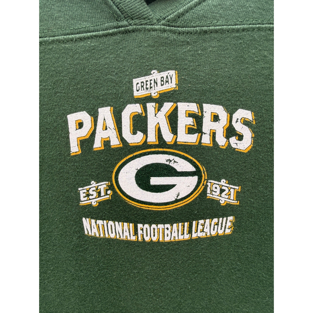 Green Bay Packers Womens T Shirt Large Green NFL Football Logo Graphic Tee