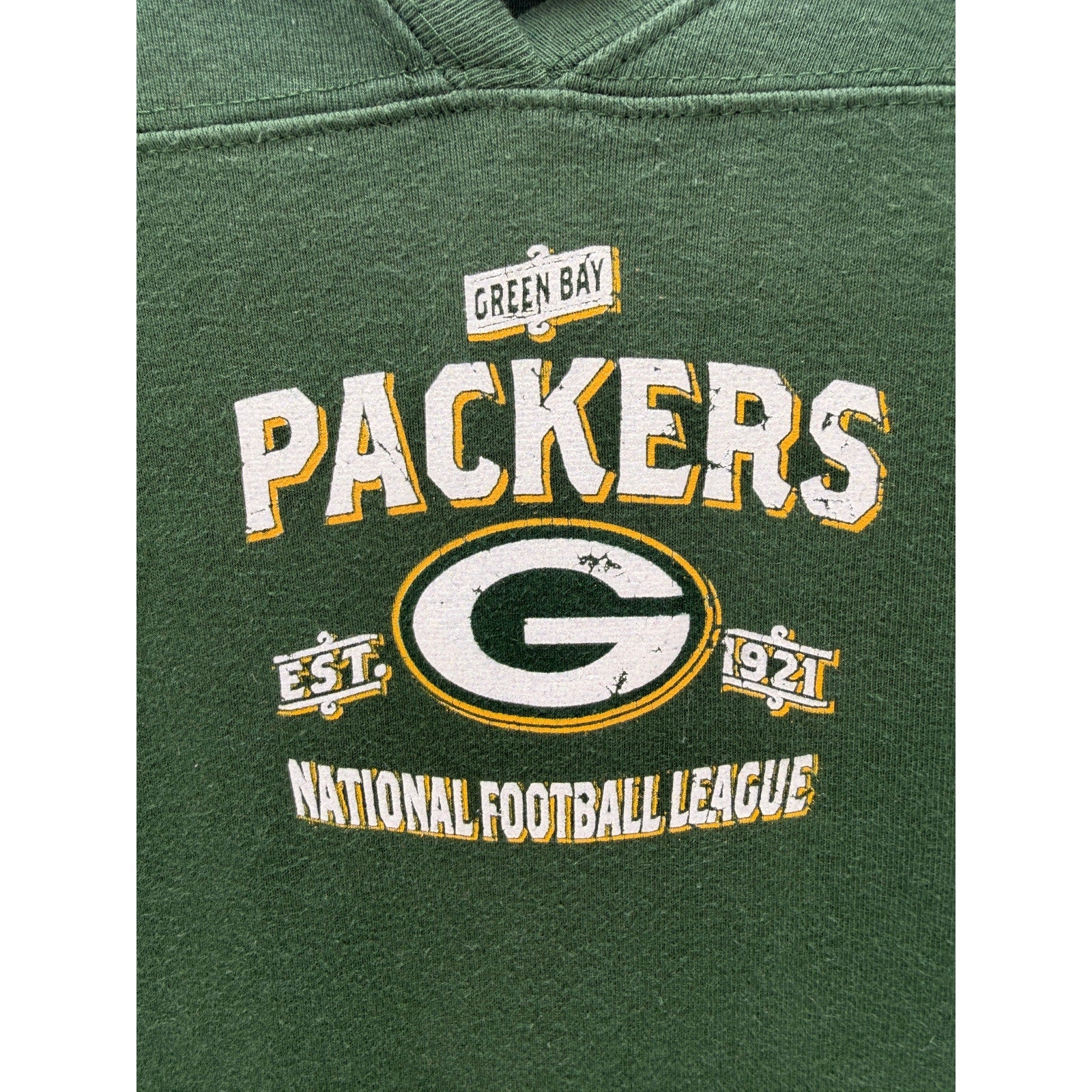 Green Bay Packers Womens T Shirt Large Green NFL Football Logo Graphic Tee