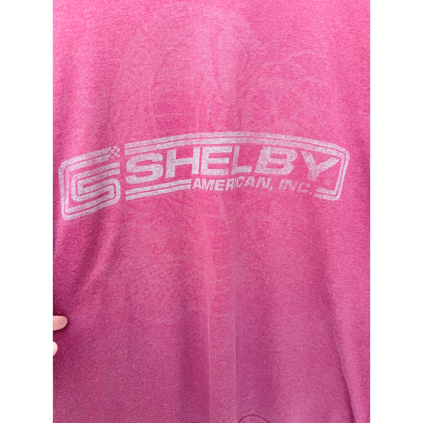 Shelby American T Shirt Mens 2XL Red Logo Graphic Automotive Tee