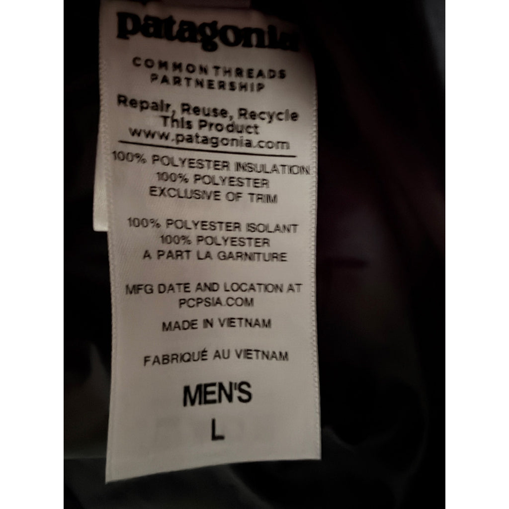Patagonia Nano Puff Vest Men's Large Black