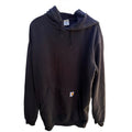 Carhartt Pullover Hoodie Mens Large Tall Black Workwear Sweatshirt