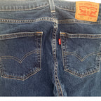 Levi's 511 Men's Slim-Fit Dark-Wash Stretch Jeans 31x30