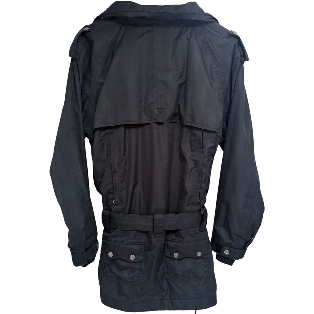 Oakley Men's Black Baggy Fit Coat — back view