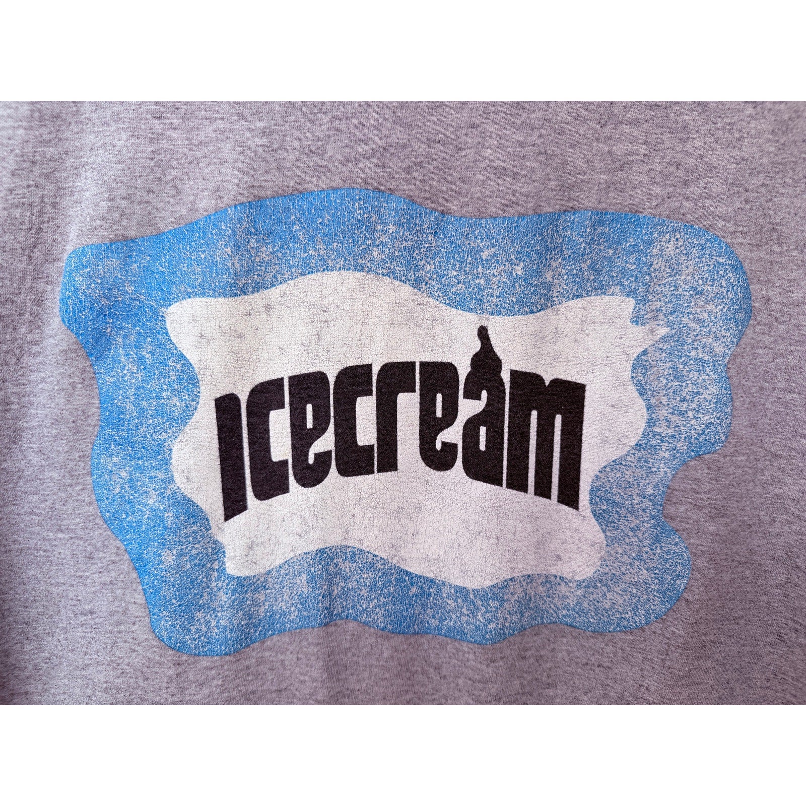 Icecream BBC Graphic T Shirt Mens XXL Gray Billionaire Boys Club USA Made