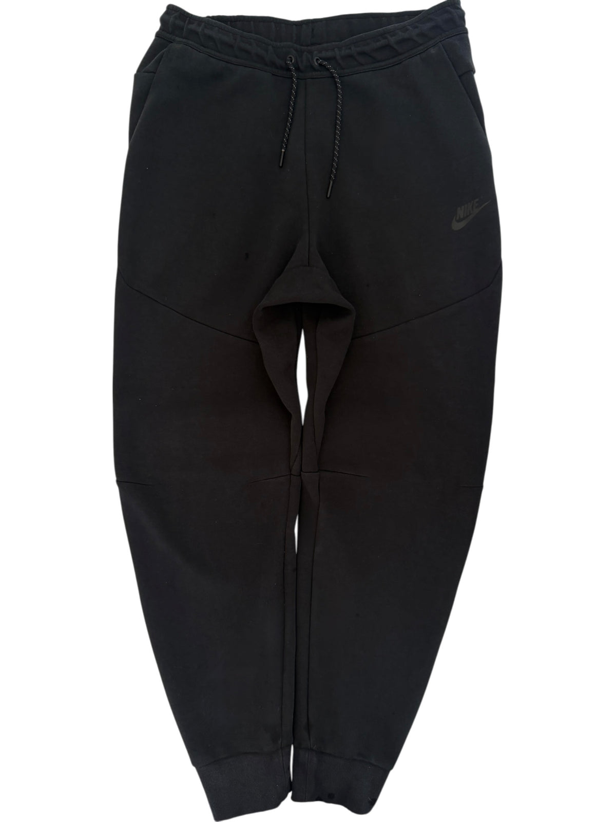 Nike Men's Black Nike Sportswear Tech Fleece Joggers Jogger — front view