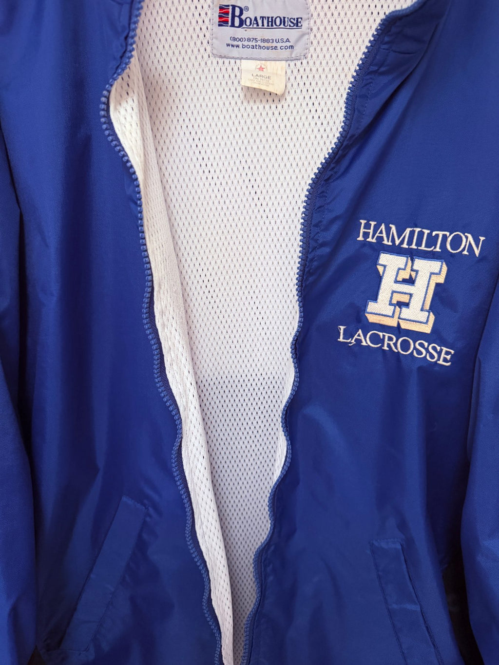 Boathouse Men's Blue Hamilton Lacrosse Jacket — view 5
