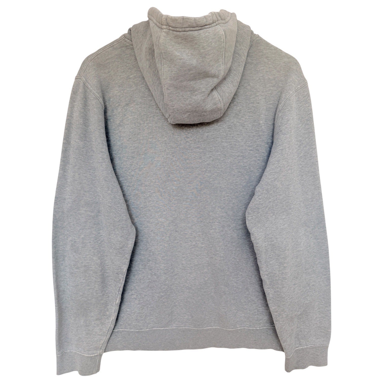Nike Hoodie Mens Large Gray Pullover Swoosh Pocket Athletic Casual