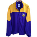 NFL Men's Purple Minnesota Vikings Colorblock Full-Zip Fleece Jacket — front view