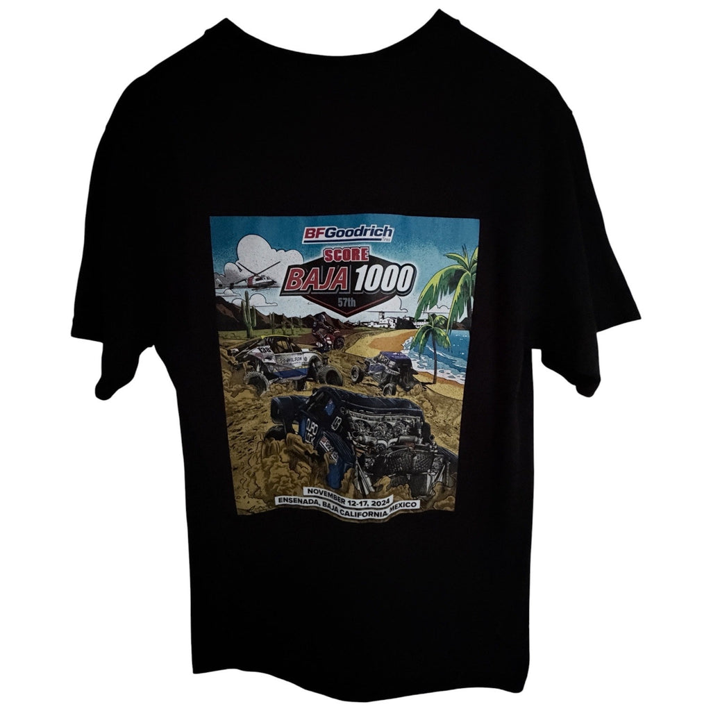 BFGoodrich Score Baja 1000 Race T Shirt Black Mens Medium