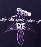 Rat Fink Men's Black Rat Fink Live to Ride Race No Wimps T-Shirt — view 4