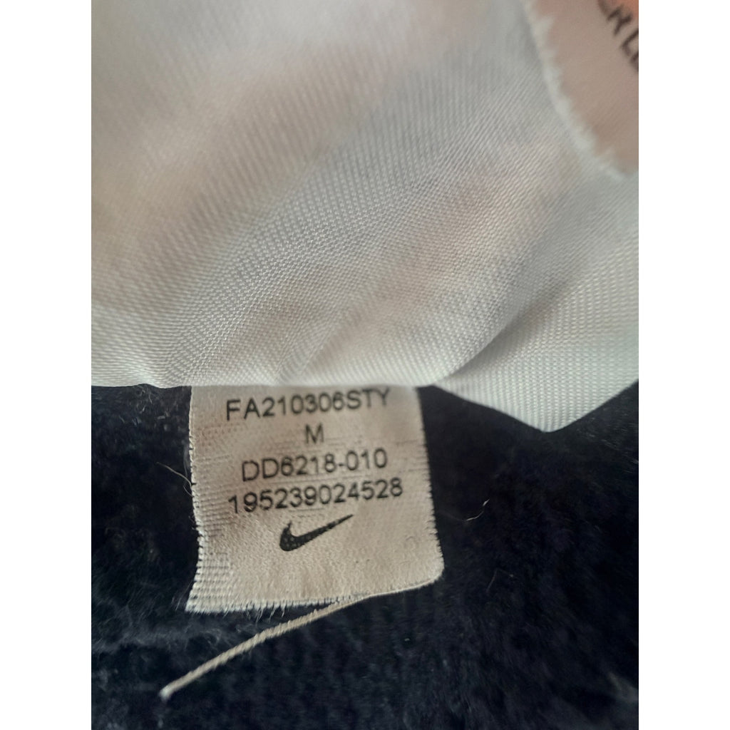Nike Sportswear Just Do It Pullover Hoodie Mens M Black DD6218-010