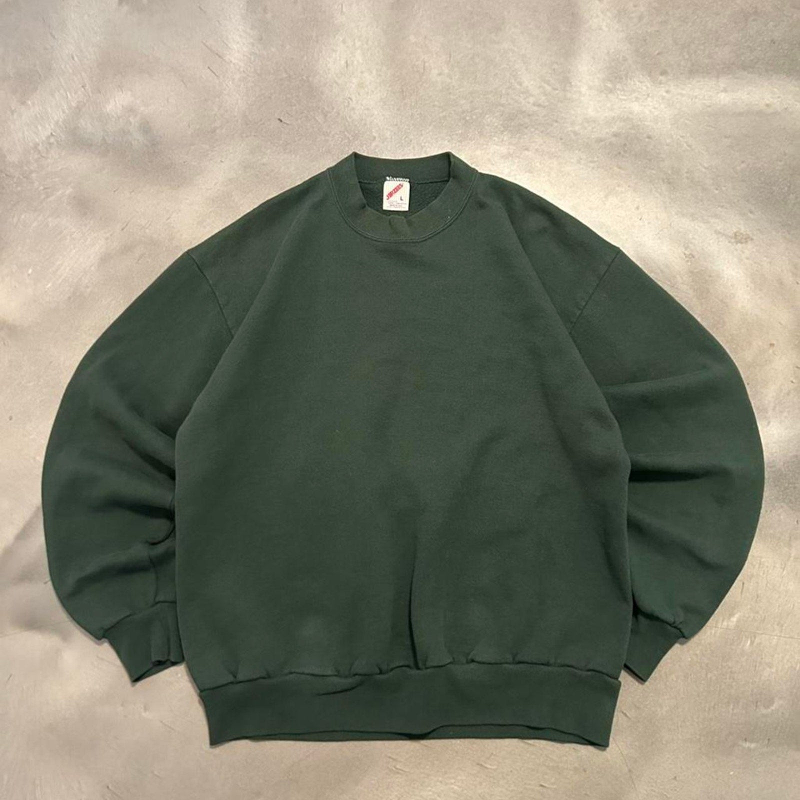 Vintage 90s moss green jerzees