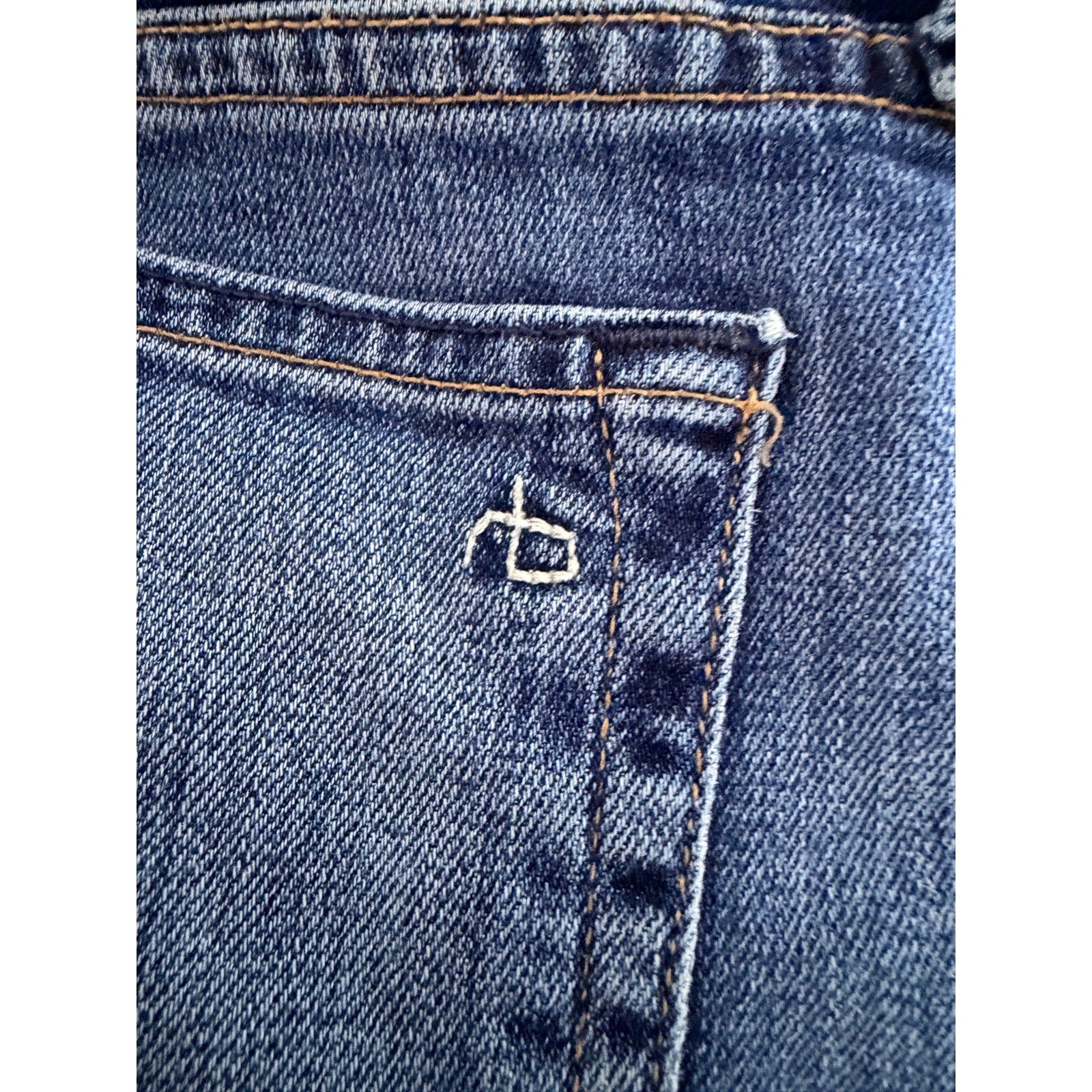 Rag & Bone Slim Fit Jeans Mens 32 Blue Denim Straight Leg Pants