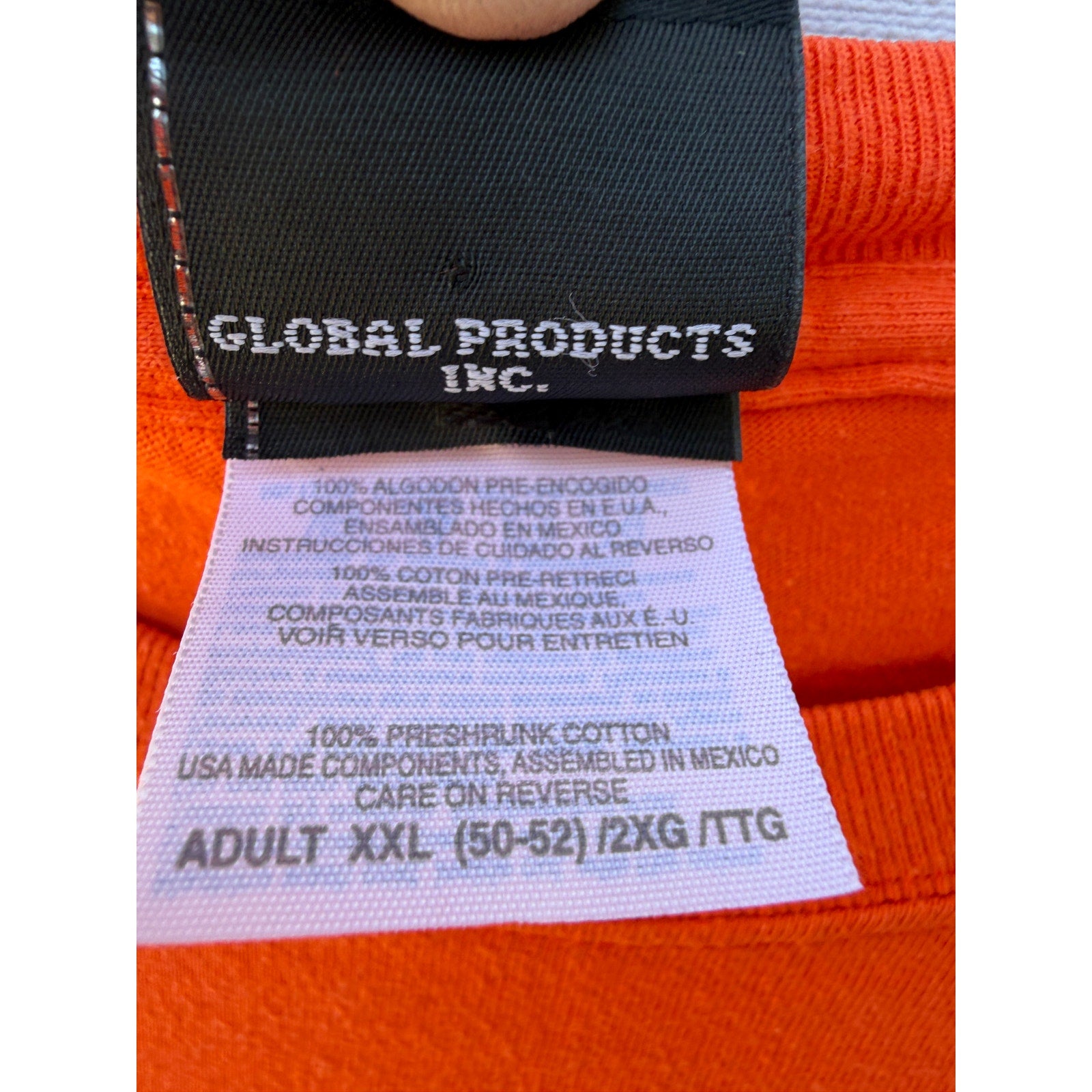 Harley Davidson Chosa HD Mesa AZ V-Twin Power Long Sleeve Shirt Mens XXL Orange