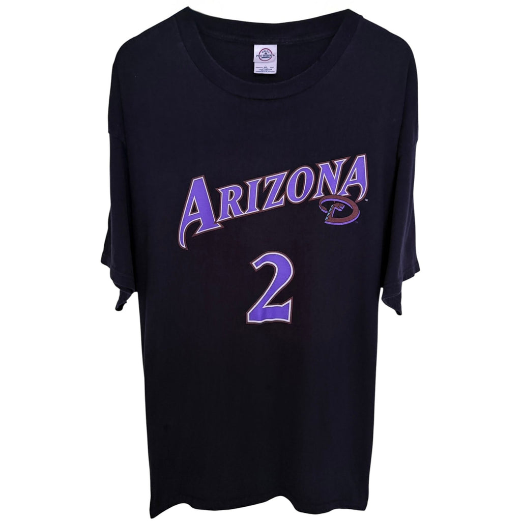 Delta Pro Weight Men's Black Arizona Diamondbacks Crewneck T-Shirt — front view