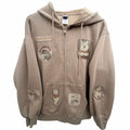 Disney Winnie the Pooh Multi Patch Hoodie Womens Large