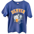 Garth Brooks Denver T Shirt Mens Large Blue Stadium Tour Graphic
