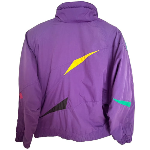 Andy Johns Purple Polyester Jacket - Women's L
