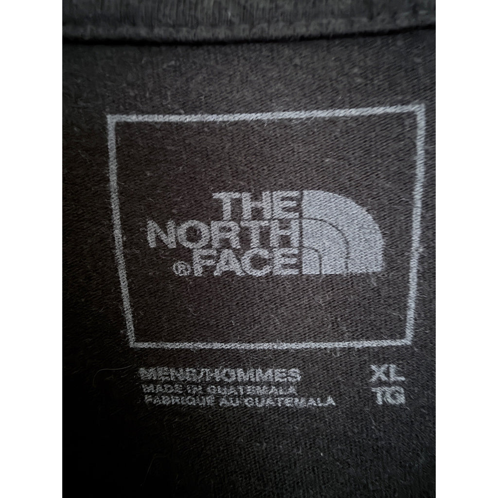 The North Face T Shirt Mens XL Black Big Logo Short Sleeve Outdoor Tee