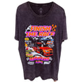 Malta Apparel Men's Purple Finish the Race Hebrews 12:1 T-Shirt — front view