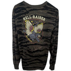 Loser Machine Company Men's Gray Hell-Raiser T-Shirt — front view