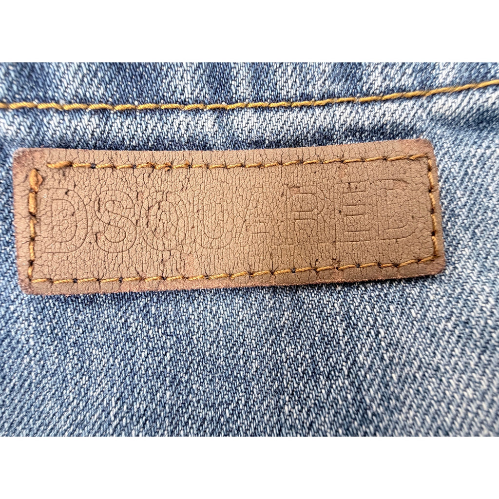 DSquared2 Mens Jean Shorts Size 29 Distressed Denim Designer Luxury Italy Style