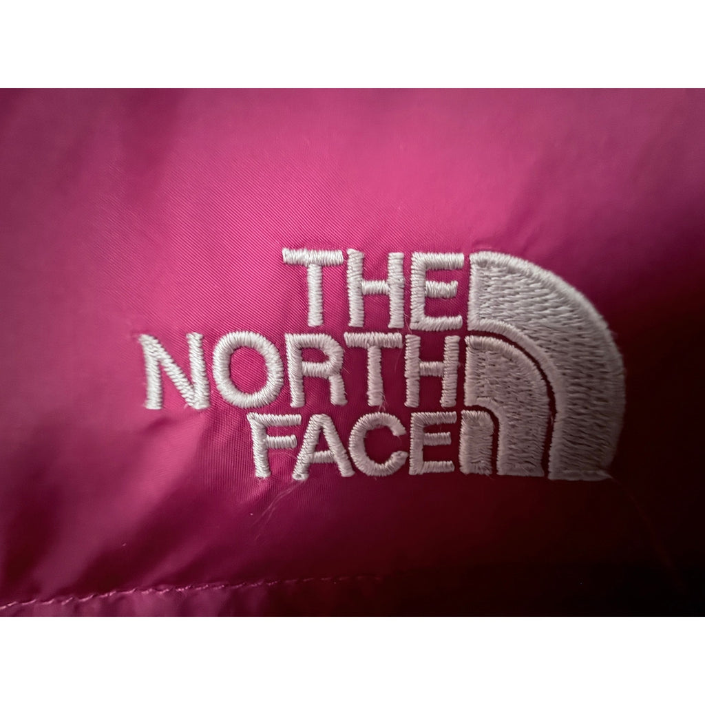 The North Face Women's Nuptse 700 Down Puffer Jacket Burgundy Large