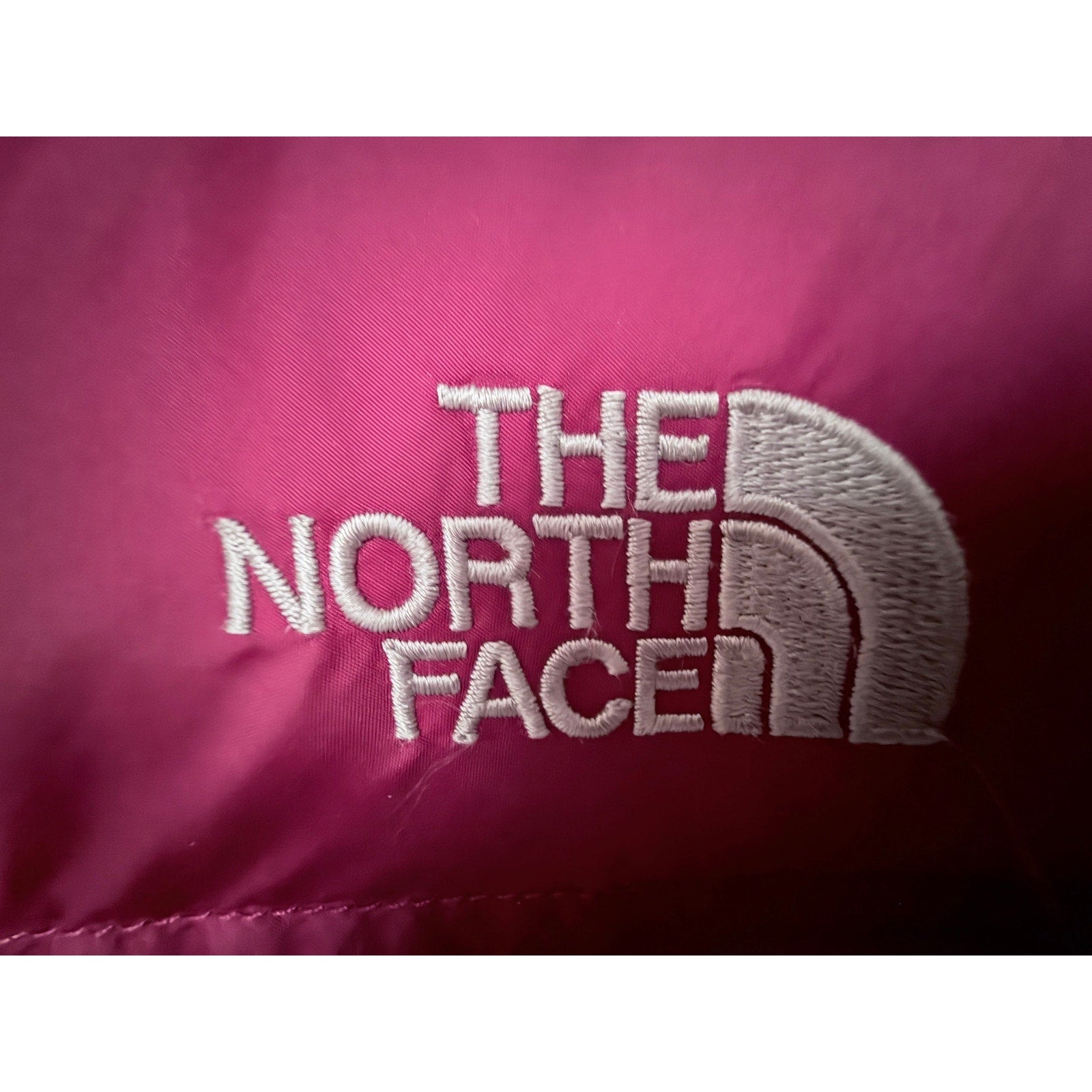 The North Face Women's Nuptse 700 Down Puffer Jacket Burgundy Large