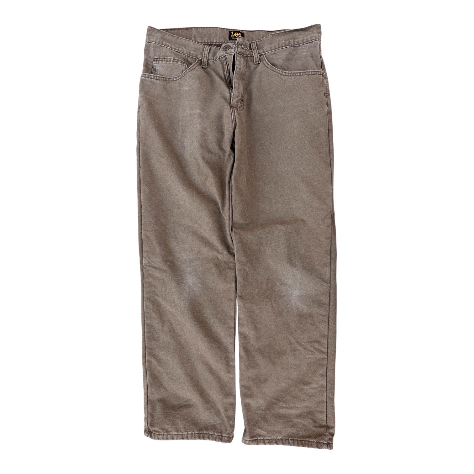 Lee Straight Fit Khaki Pants Mens 32x30 Casual Work Pants