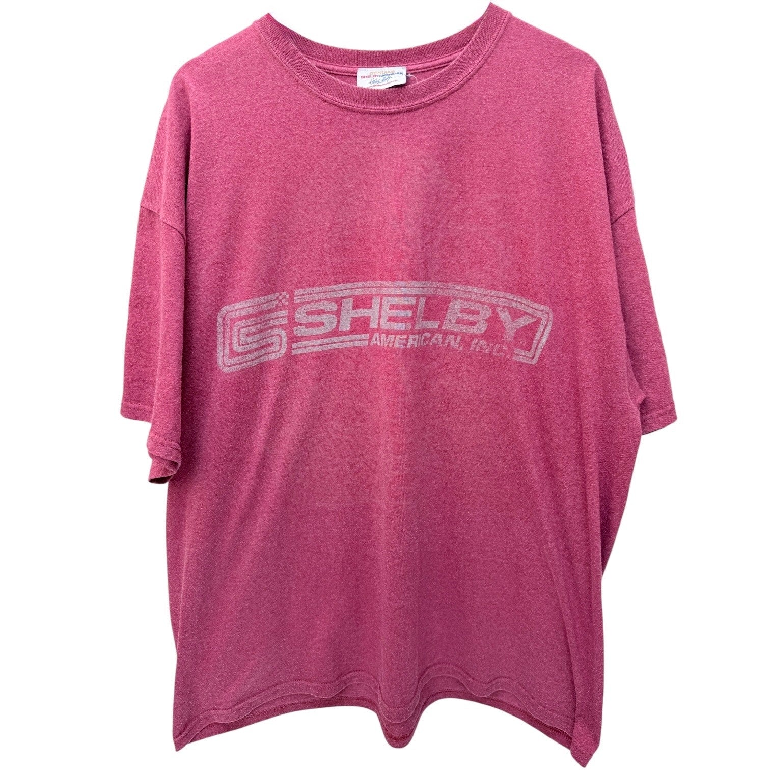 Shelby American T Shirt Mens 2XL Red Logo Graphic Automotive Tee