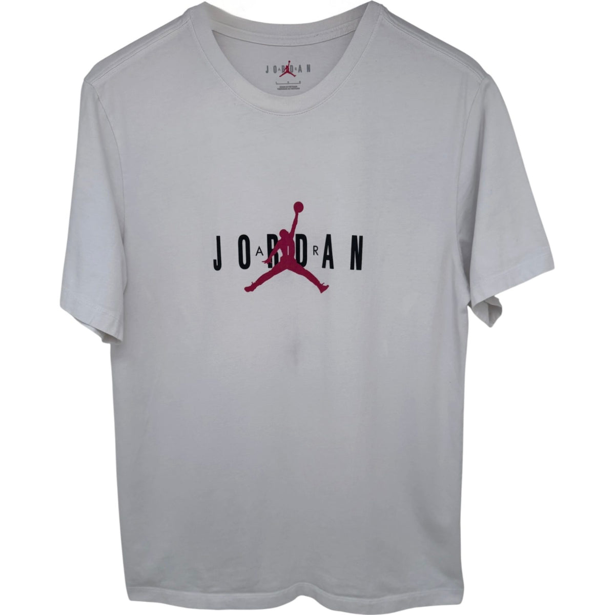 Jordan Men's White Michael Jordan Air Jordan T-Shirt — front view