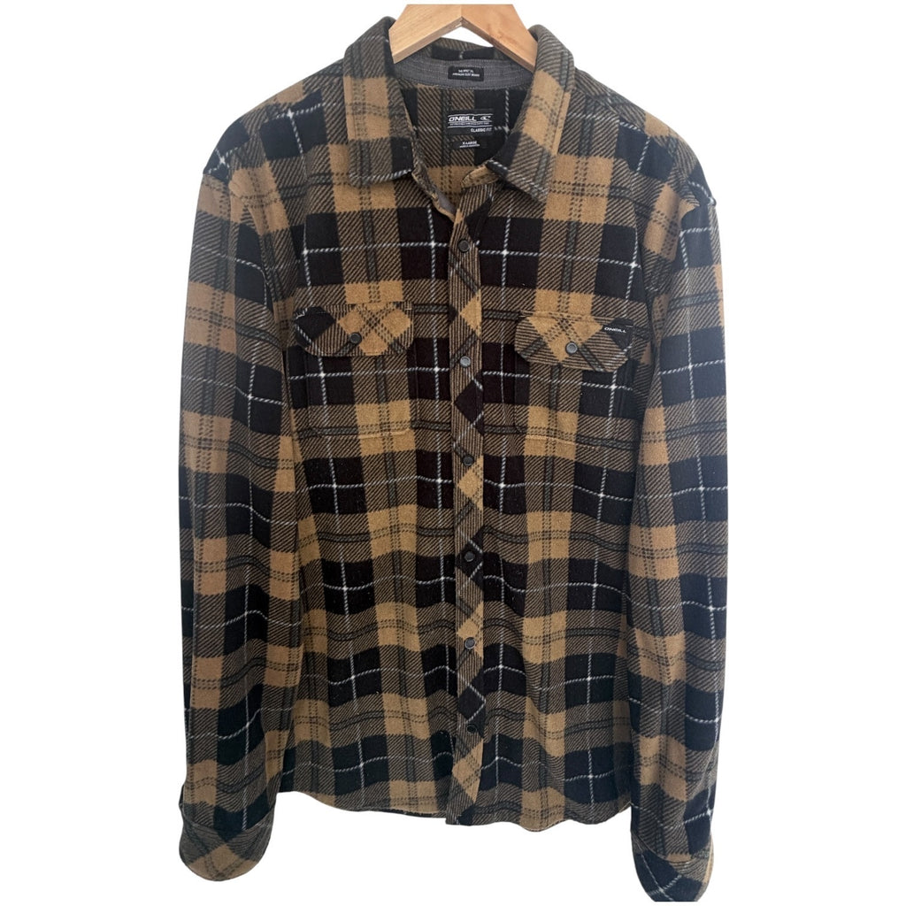 O'Neill Plaid Fleece Shacket