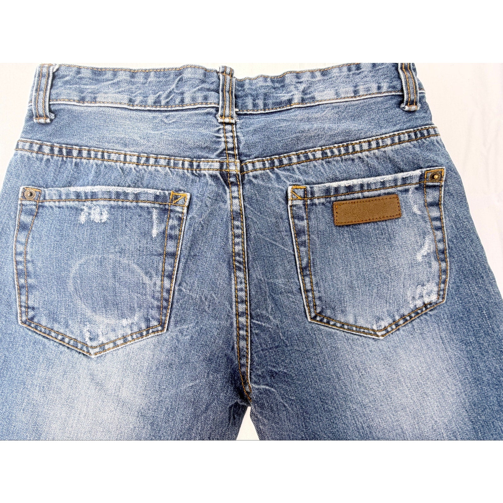 DSquared2 Mens Jean Shorts Size 29 Distressed Denim Designer Luxury Italy Style